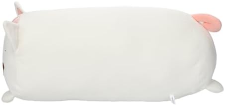 TemBe 236 Inch White Cat Plush Pillow