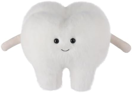 Apricot Lamb Plush Stuffed Tooth Toy for Kids