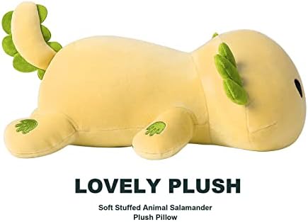 Onsoyours Yellow Axolotl Plush Pillow
