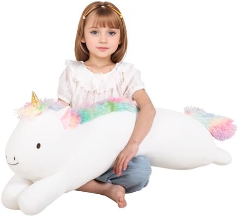 40 Inch Giant Unicorn Plush Pillow