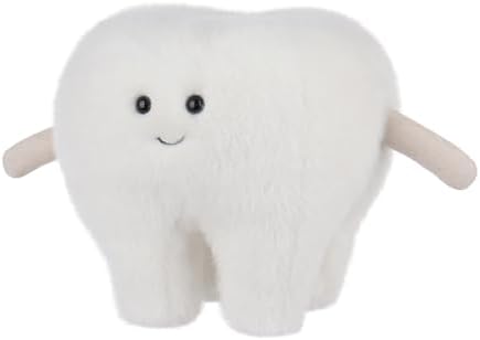 Apricot Lamb Plush Stuffed Tooth Toy for Kids