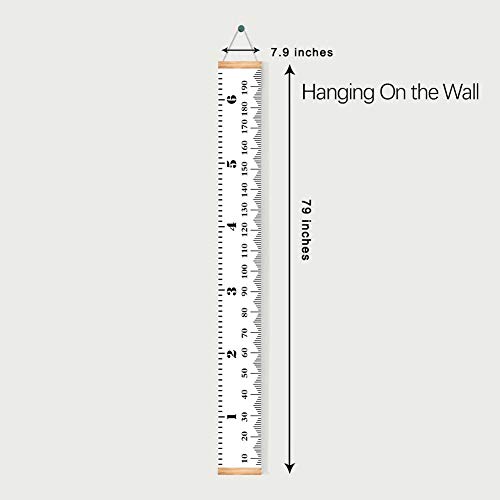 Mibote Baby Growth Chart Wall Decor
