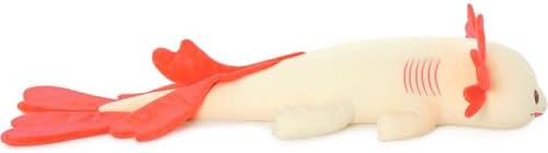 Axolotl Plush Throw Pillow for Kids and Adults