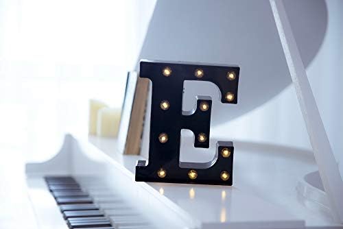 Foaky Black LED Marquee Number Light Sign 1