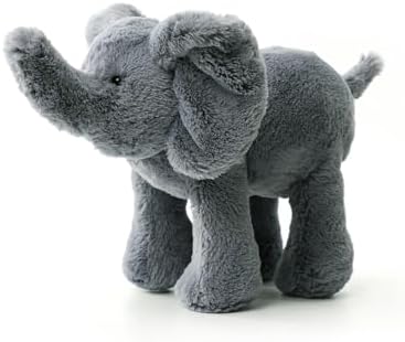 RECUR Plush Gray Elephant Stuffed Animal