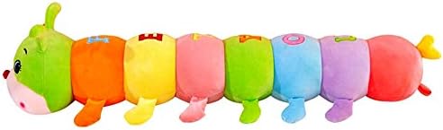 Multicolor Caterpillar Plush Hugging Pillow