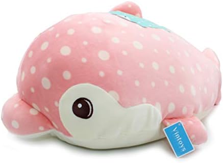 Very Soft Pink Dolphin Hugging Pillow