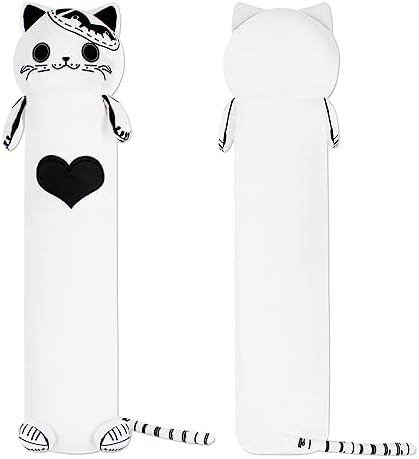 MerryXD Kawaii Cat Plush Body Pillow