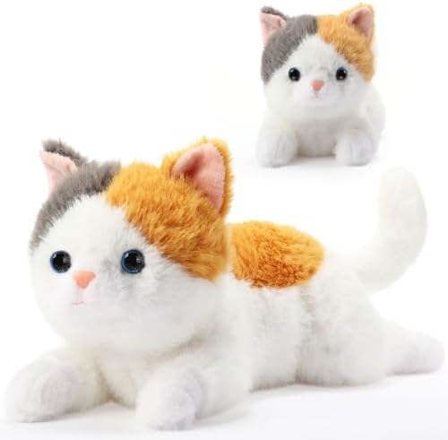 Lunmon Weighted Cat Plush Pillow