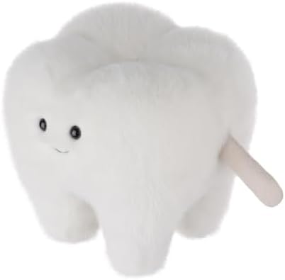 Apricot Lamb Plush Stuffed Tooth Toy for Kids