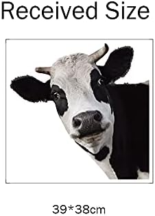 Cute Cow Window Decals for Farmhouse Decor