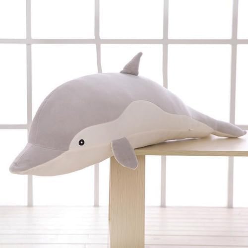Levenkeness Dolphin Plush Hugging Pillow