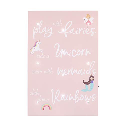 NoJo Lighted Wall Decor with Whimsical Theme