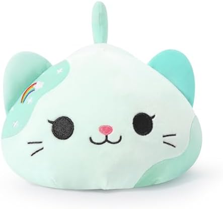 Onsoyours Rainbow Cat Plush 13 Inch Toy