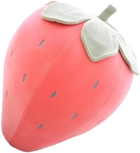 Cute Fruit Strawberry Plush Pillow for Kids
