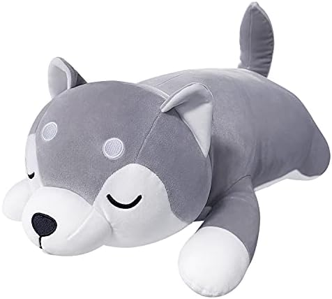 Auspicious Beginning 30 Inch Husky Plush Pillow