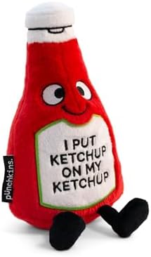 Ketchup Plushie - Funny Ketchup Bottle Cute Plush Figure