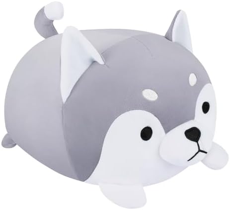 Achwishap Kawaii Husky Plush Pillow