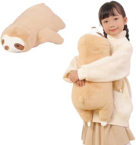 24 Inch Giant Sloth Plush Pillow Toy