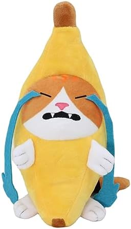 Crying Banana Cat Plush Pillow