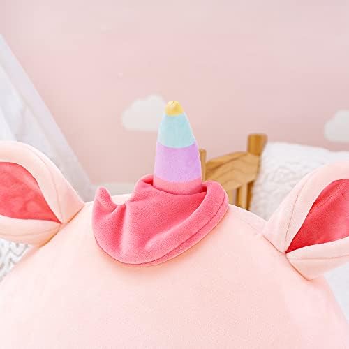 Stuffed Unicorn Plush Pillow Toy for Kids