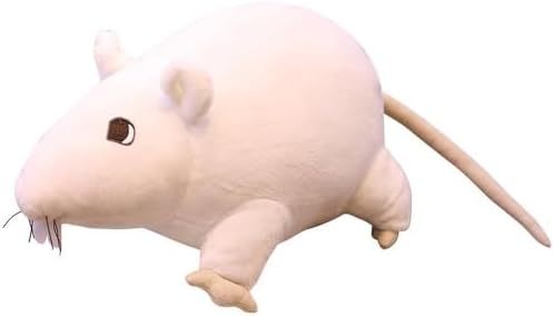 7 Inch Rat Plush Pillow for Kids and Decor