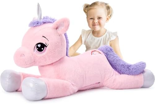 MaoGoLan 43 Inch Unicorn Plush Pillow