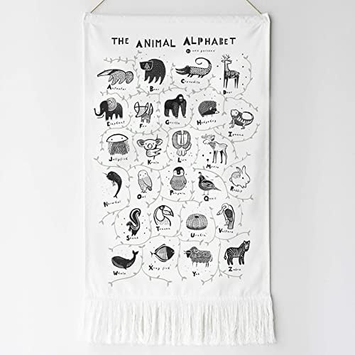 Wee Gallery Animal Alphabet Tapestry 1