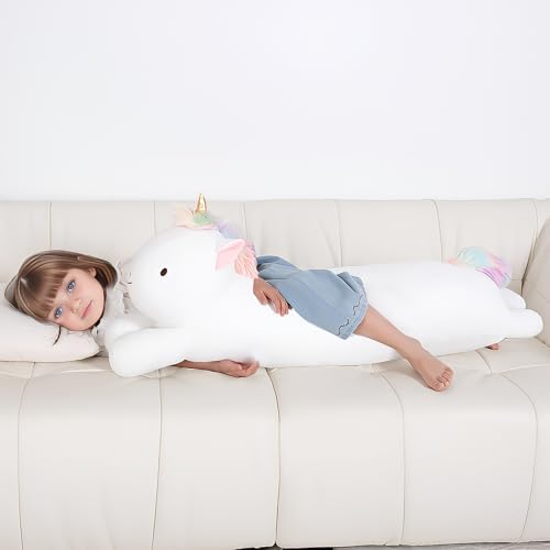 40 Inch Giant Unicorn Plush Pillow