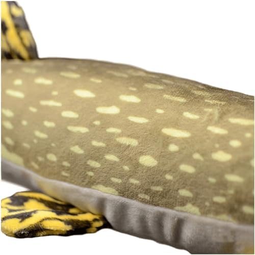 Lifelike Northern Pike Fish Plush Toy