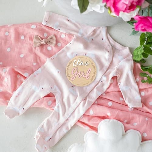 Gender Reveal Wooden Sign - Its A Boy Girl