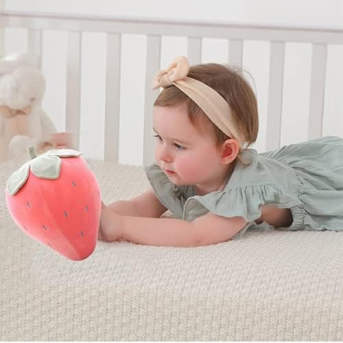 Soft Fruit Stuffed Strawberry Plush Pillow for Kids