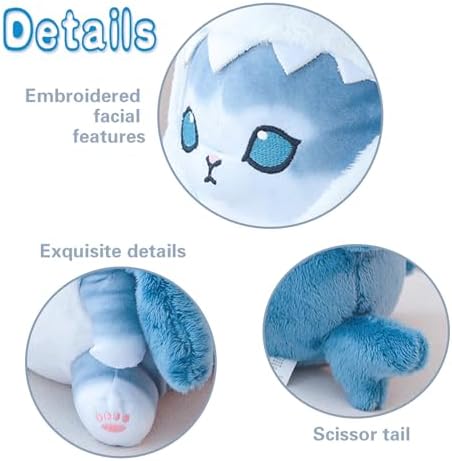 Kawaii Shark Cat Plush Pillow Toy 1
