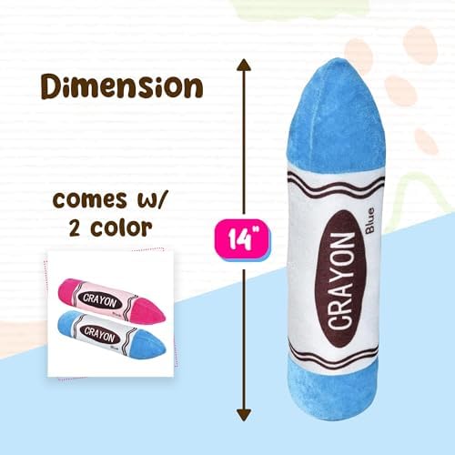 Forest Twelfth 14 Inch Stuffed Crayons Set