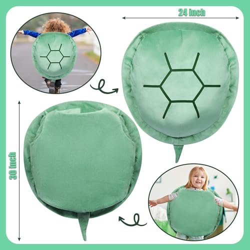 30 Inch Wearable Turtle Shell Plush Pillow