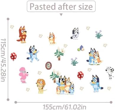 DERUN Trading Wall Decals Cute Poodle Stickers