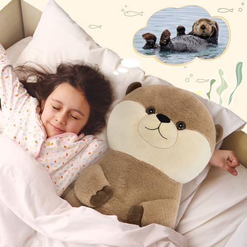 Tezituor 39 Inch Giant Otter Plush Pillow