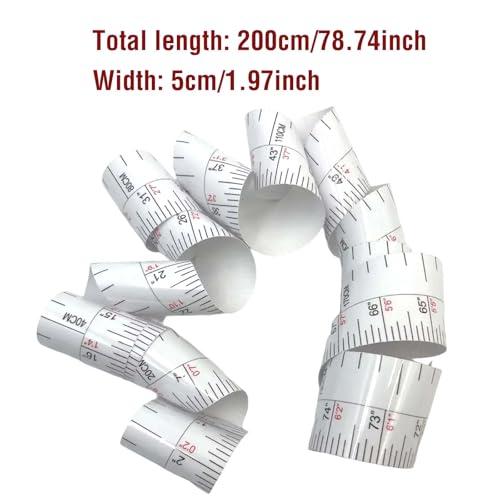2Pack Height Indicator Tape Ruler for Growth Charts