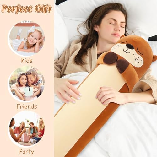 Kawaii Large Plush Otter Pillow