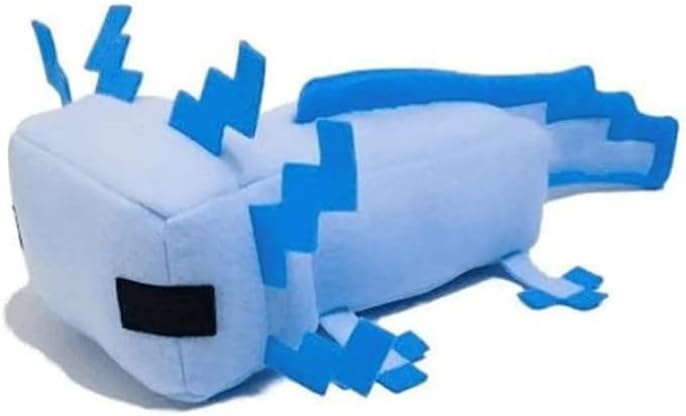 Blue Axolot Plush Stuffed Toy Throw Pillow Decoration