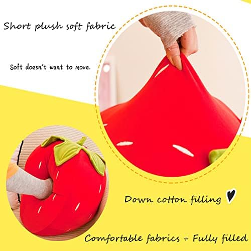 Cute Strawberry Plush Pillow for Kids
