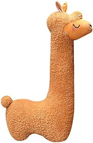 Soft Plush Alpaca Pillow for Hugging