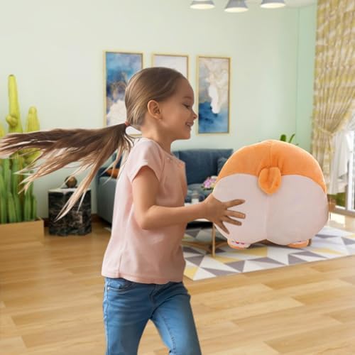 CHELEI2019 15 Inch Corgi Butt Plush Throw Pillow