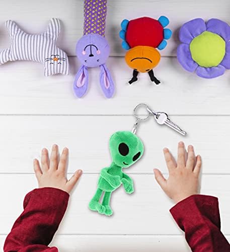 DolliBu Alien Plush Keychain Toy