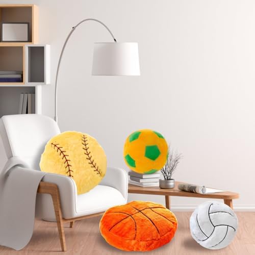 Baseball Sports Pillow Fluffy Soft