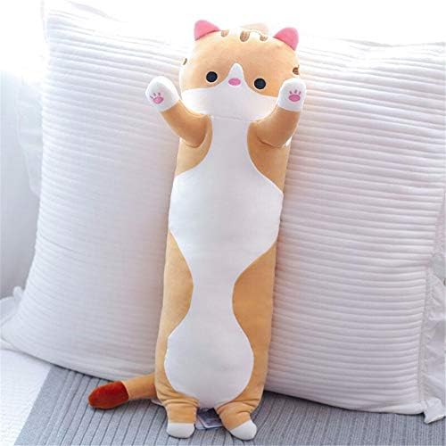 Shangman Plush Cat Pillow Toy for Kids and Girlfriend