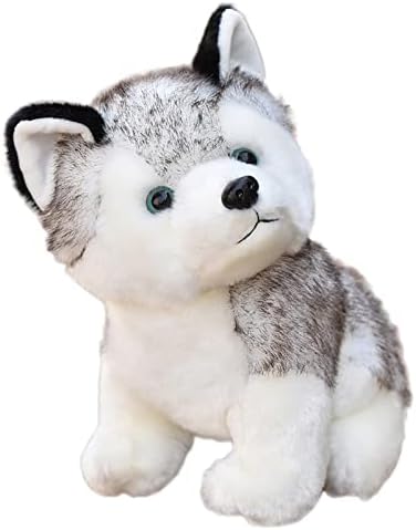79 Inch Plush Husky Pillow Toy for Kids