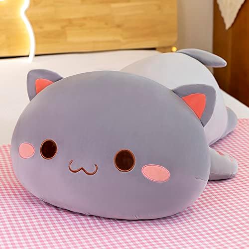 FUYU Kawaii Cat Plush Pillow Toy
