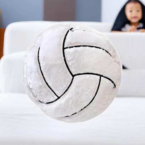 Volleyball Plush Pillow Toy for Kids Room Decoration
