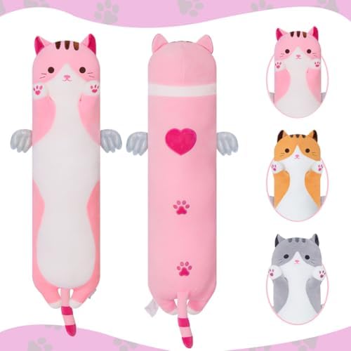 Sausudols Long Cat Plush Pillow